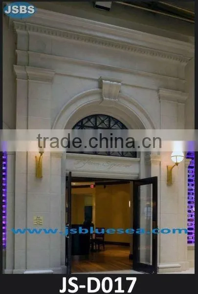 Luxury Hand Carved Marble Entry Door Surround JS-D008Y