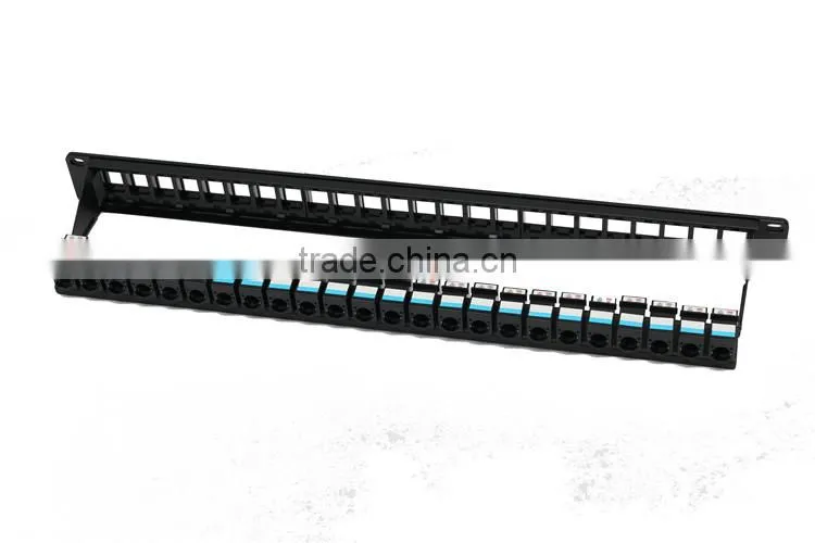 24 Port Utp Label Mark Cat5e Patch Panel Manufacturer