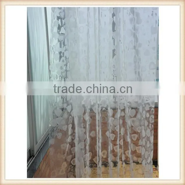 Colorful China supplier short shower curtain