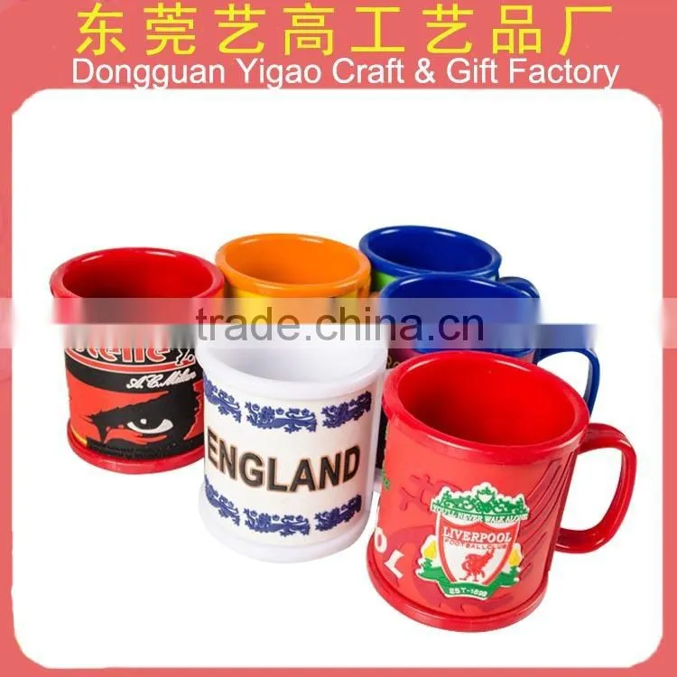 Factory sale ABS magic cup with soft pvc grip