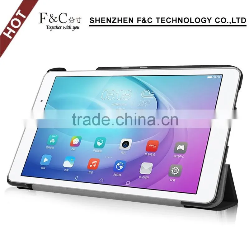 high quality pu leather folio case cover for Huawei Media Pad t2 pro 10.0 folio case