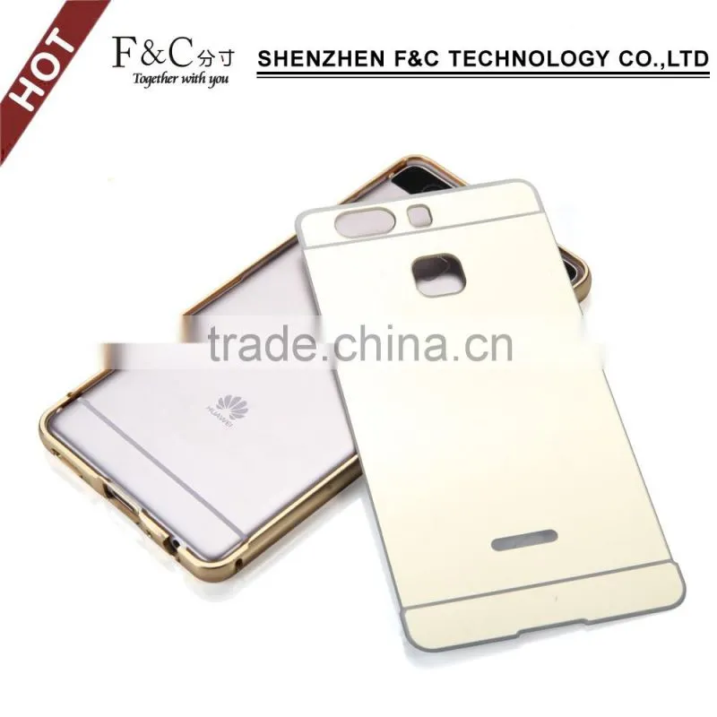 2016 China Supplier Fashion PC+Metal Back cover for huawei p9 factory price