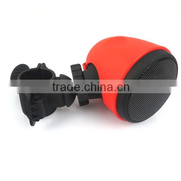 2014 Splashproof wireless mini bluetooth portable speaker for bicycle