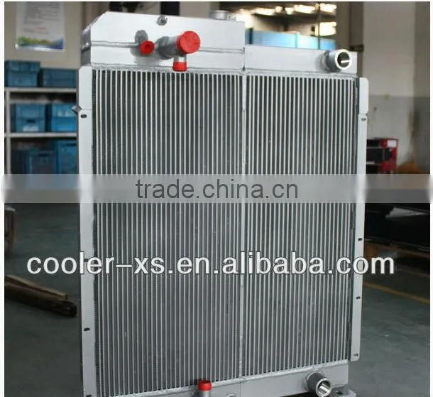 aluminum air to water heat exchanger