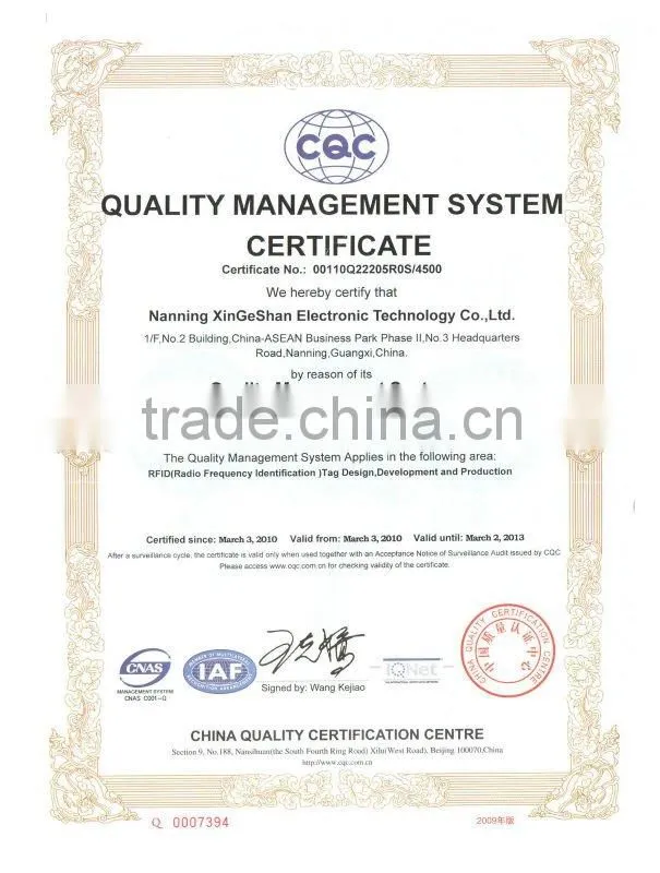Top Quality 13.56mhz NFC RFID Ticket