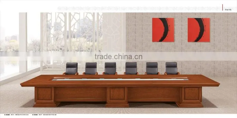 luxury marble conference table solid wood DYB14