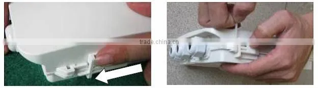Optic Terminal Box with insert the pigtails of splitter