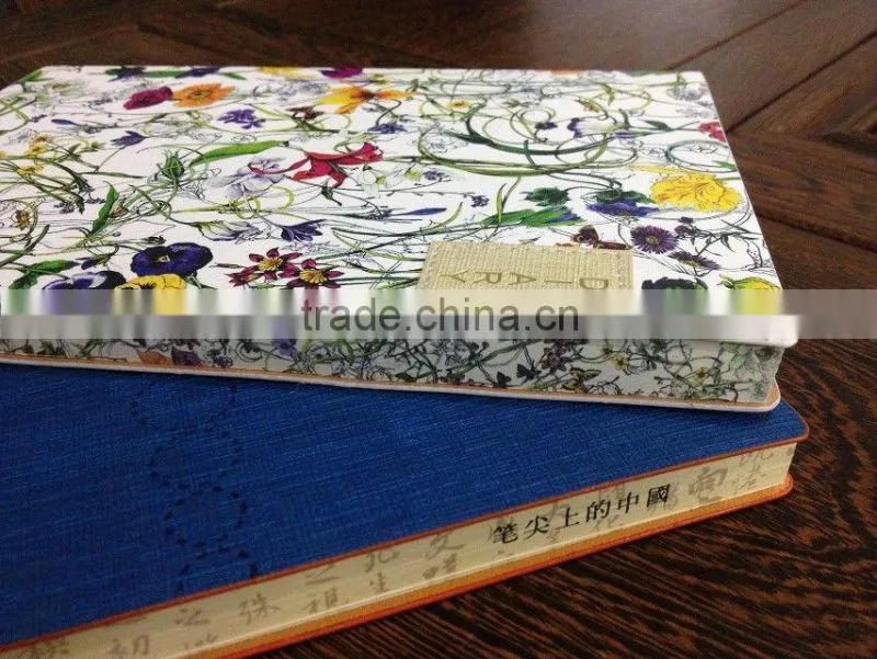 PU leather notebook with leather cover