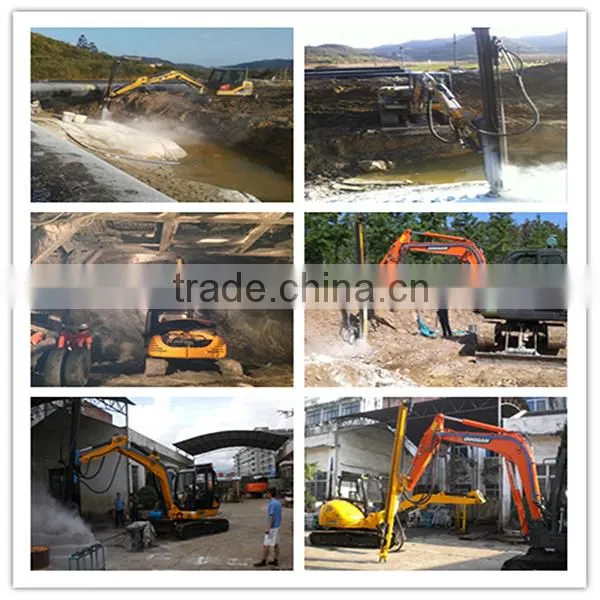 Excavator Drill Rig