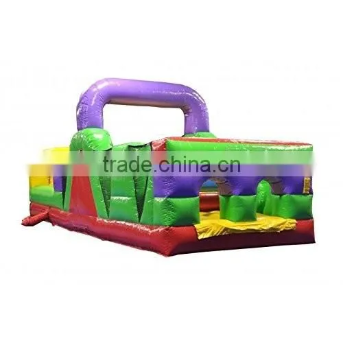 30 ft long commercial inflatable obstacle course for sale