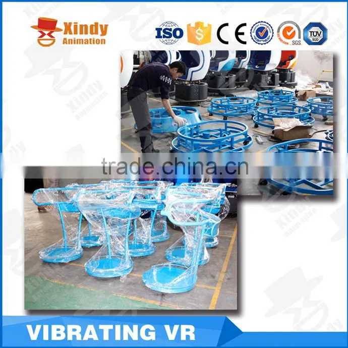 Dynamic and standing Virtual 9D Egg Cinema VR 9D Cinema