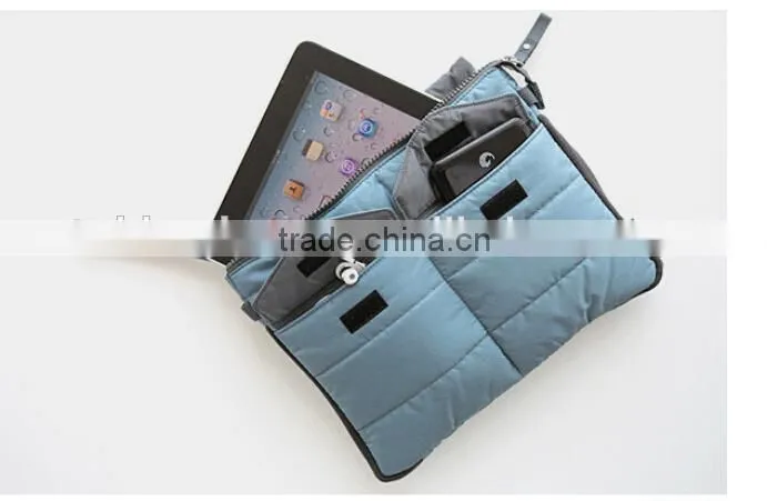 Promotion traveling carring electronic digital camera bag Bag in bag with component