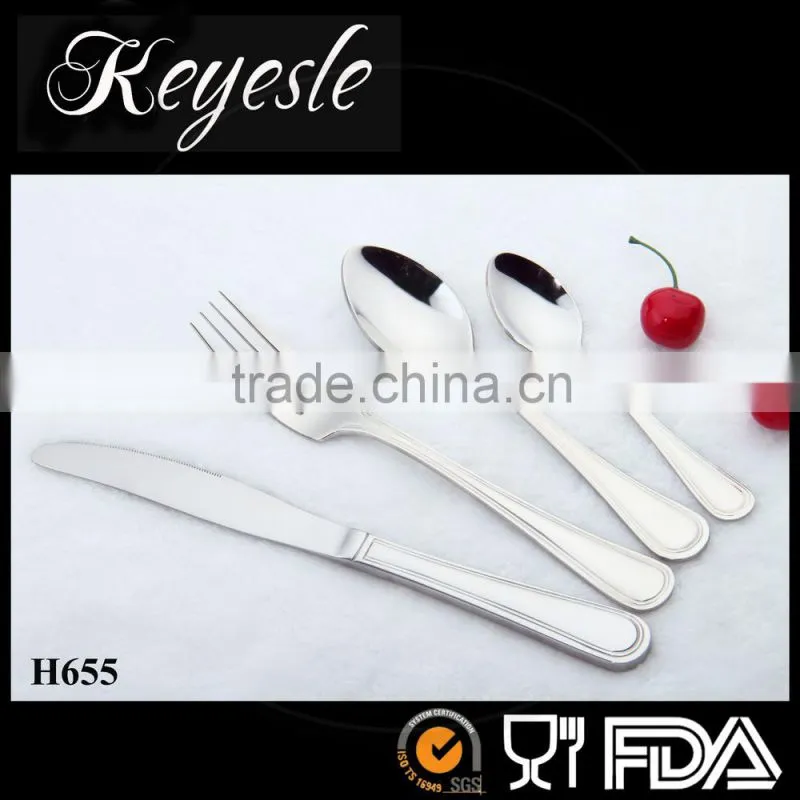 72pcs cutlery stainless steel, elegant dinnerware, silver flatware