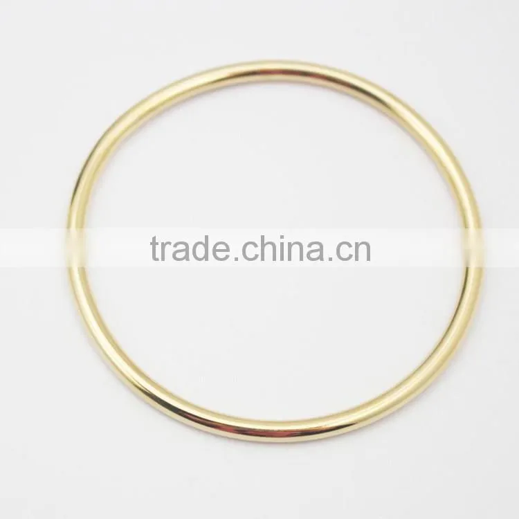 Wave Shaped Women Stainless Steel Sandblasted Bangle Bracelet