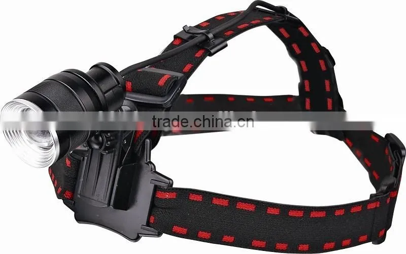 rechargeable aluminum led bicycle headlight powerful rechargeable headlamp