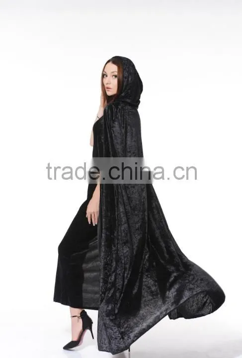 Halloween hot sale Black Mysterious women fancy dress suit party costume