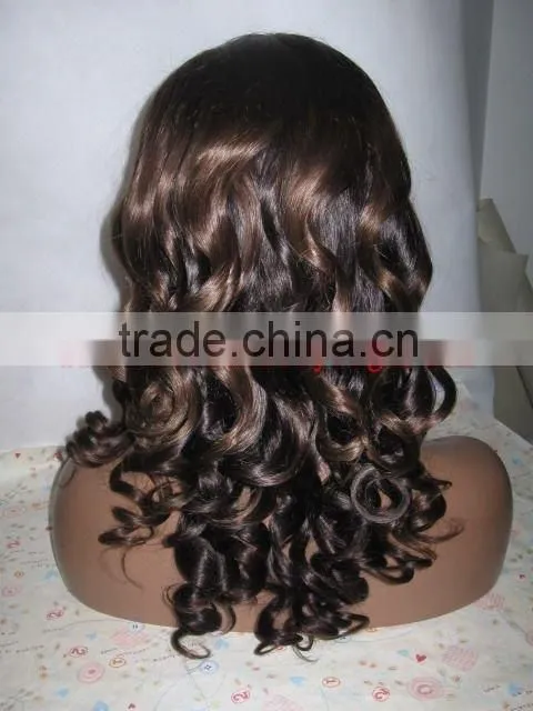 big curl and spanish wave human hair Lace Wigs accept paypal