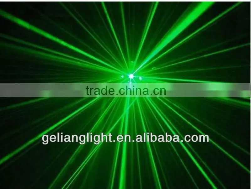 UFO eight heads LED green laser