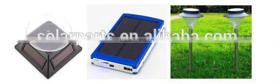 6V 200mA Customized PV Epoxy Resin Solar Panel Kits