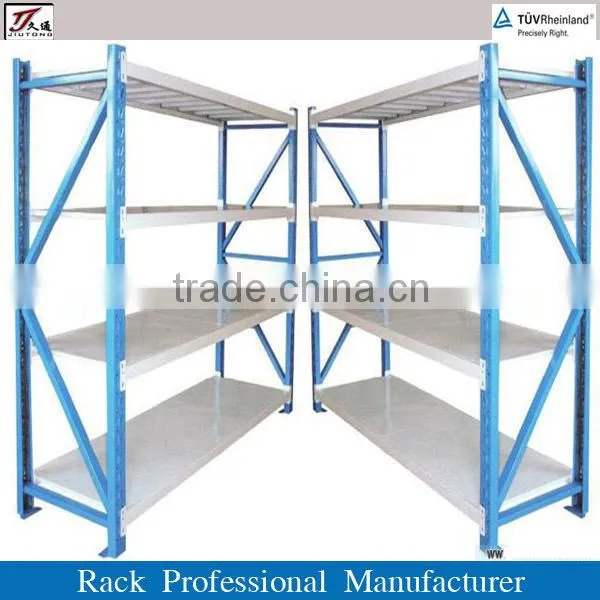 jinan jiutong warehouse racks storage system/medium duty shelves
