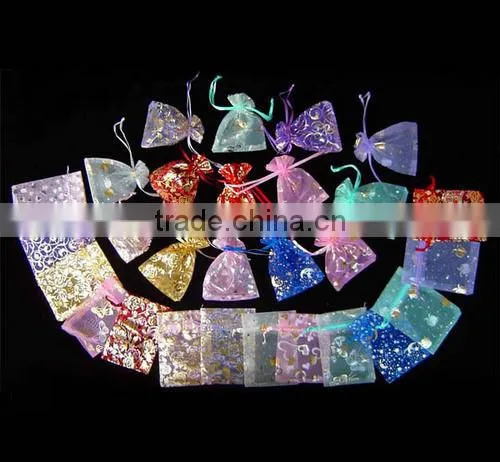 2014 Hot Sale Bronzing Organza Bags