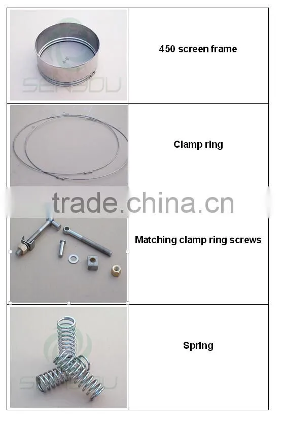stainless steel baking powder impurity cleaning vibration sieve