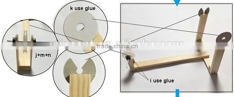 DIY Your Spinning Wheel Educational Science Kit