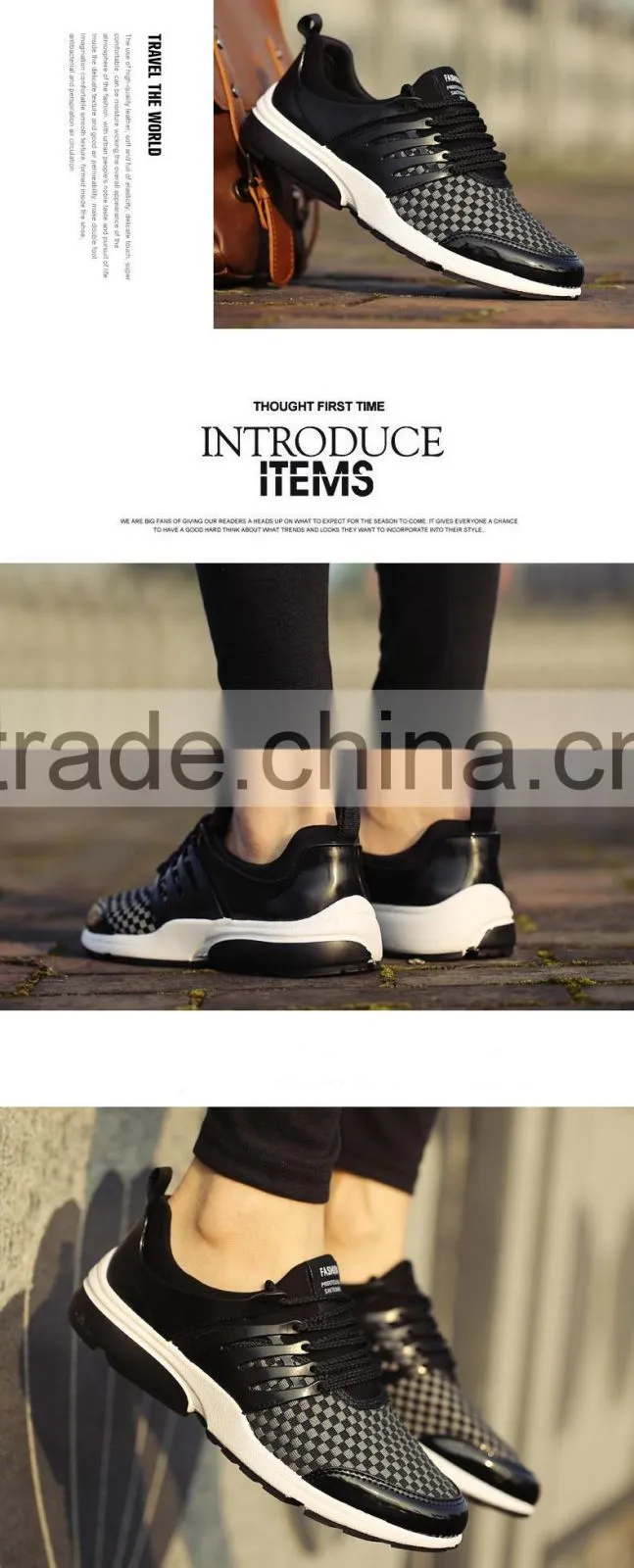 Gold supplier china fashion sport shoes