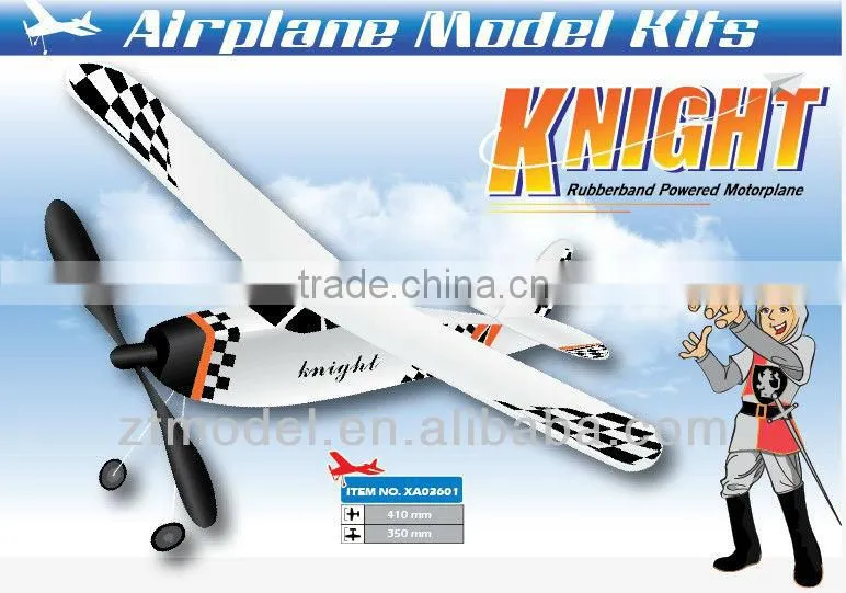 Knight Rubber Powered Glider Flying Toy