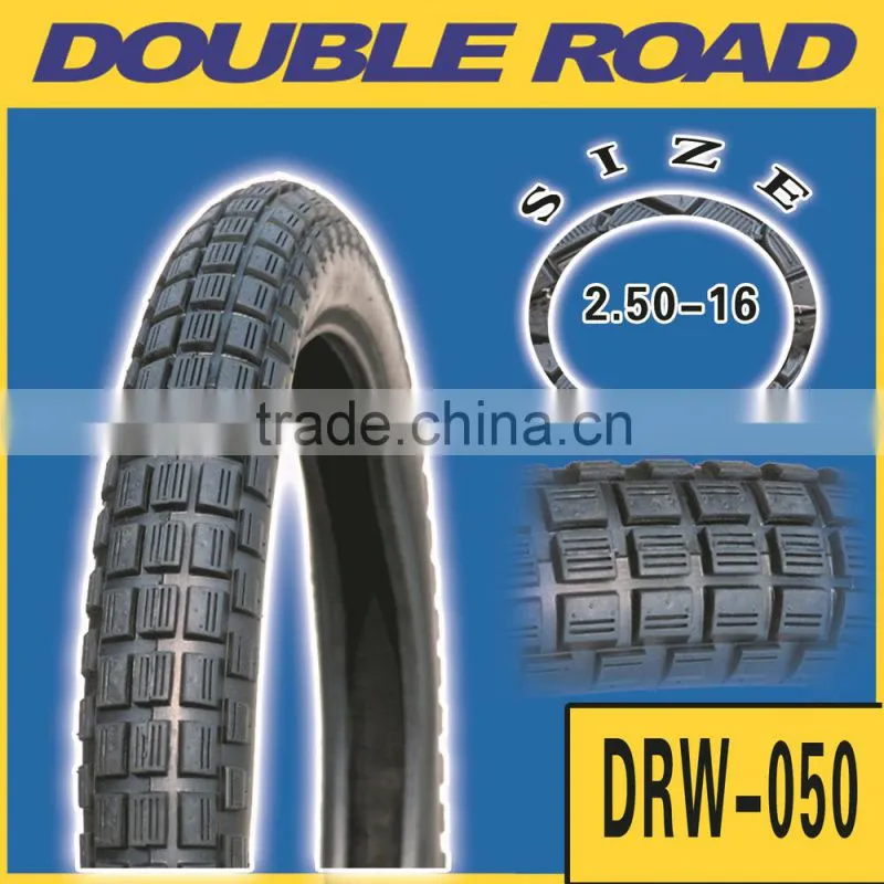 Front Wheel Low Price China Top Brand Motorcycle Tyre 250 - 16