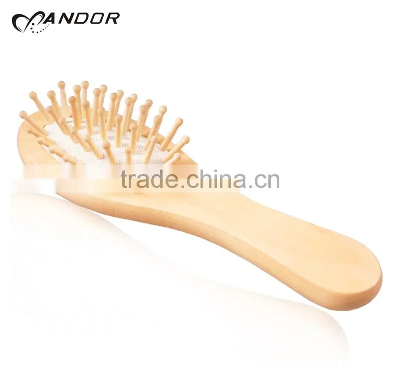 Eco-friendly Wood Baby hair brush
