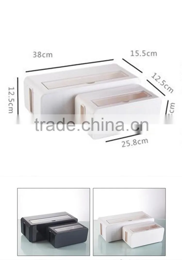 Socket Plug Cable Storage Box Wire Management Children Safety Tidy Home Solution