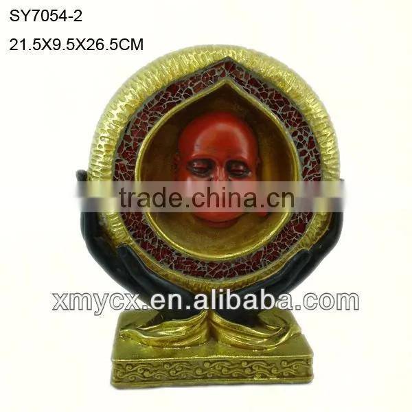 Polyresin craft living room decoration.
