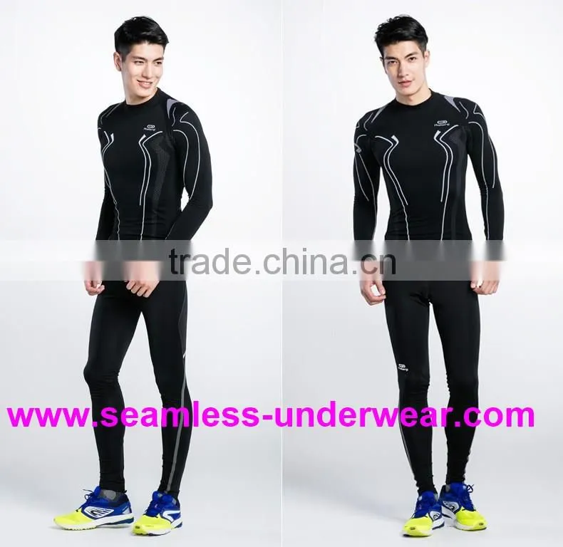 Cheap Men Seamless Underwear, Dri Fit Long Sleeve T Shirts for Training, Running Sports