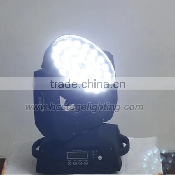 Best selling zoom 36X10w RGBW 4 in 1 led moving head beam light