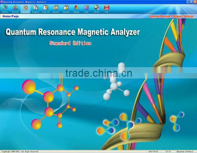 GIII 2013 Quantum Magnetic Resonance Body Analyzer English Spanish French Chinese 38 reports