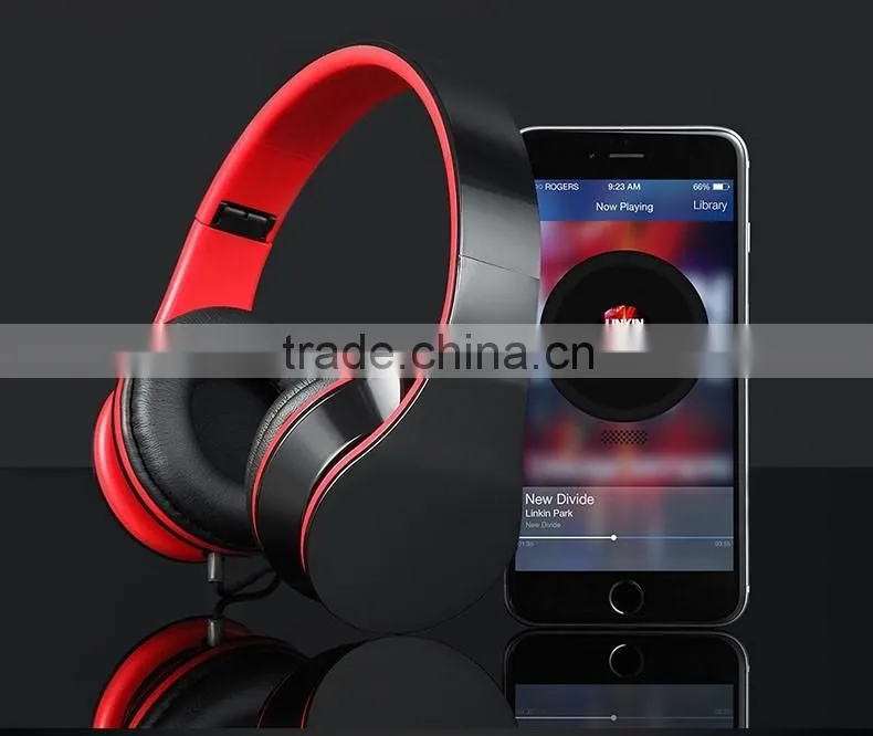 High quality wired headset with microphone