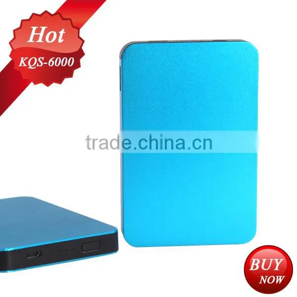 factory direct sale cell business 6000mah power bank made in china