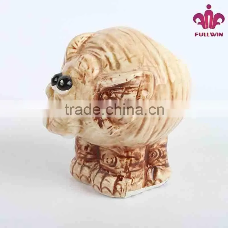 Animal ceramic holder for tooth picks