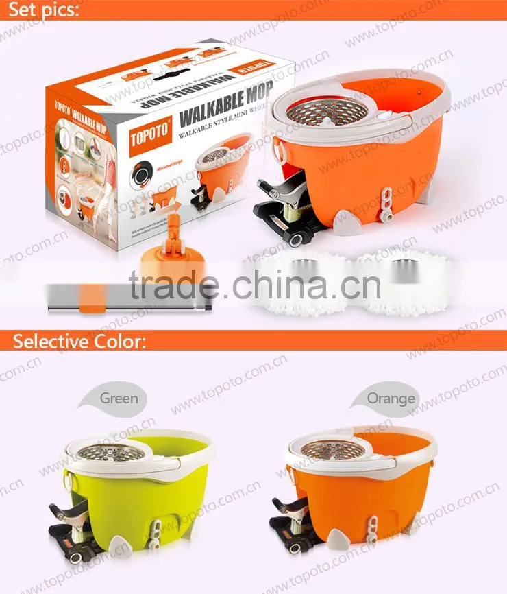 New design rotating mop bucket with foot pedal