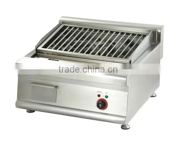safty Counter top electric lava rock grill