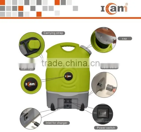 GFS-C1-Cleaning Machine with rechargeable battery and wheels