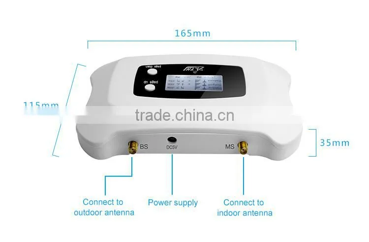 New Upgrade 2016 smart single indoor mobile signal booster