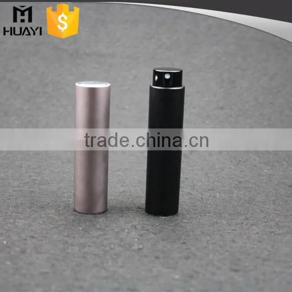 10ml travel refillable aluminium twist perfume atomizer