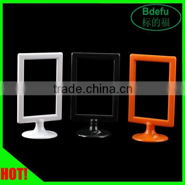 High Quality Promotional Display Stand Frames Sign Holder with Poster/small sign holder