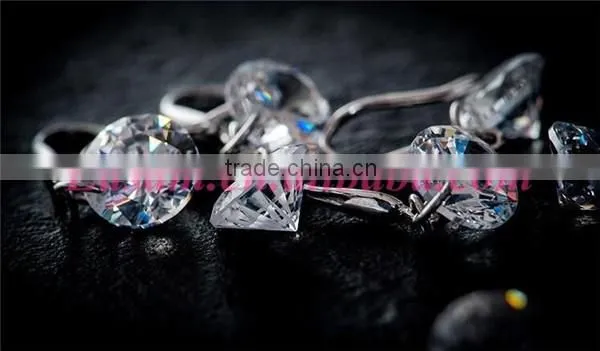 Fashion silver earring,new models zircon earrings