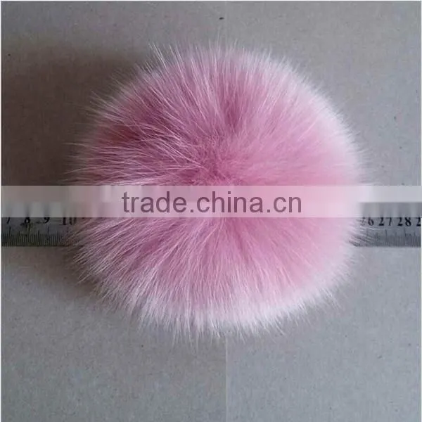 Wholesale real Pon pom fox fur