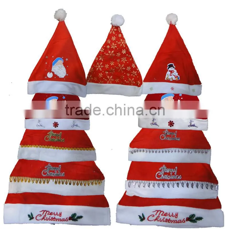 wholesale party decoration christmas products xmas hat new design christmas hat