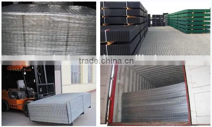 2015 hot sale PVC and galvanized welded wire mesh panels fence with Top quality