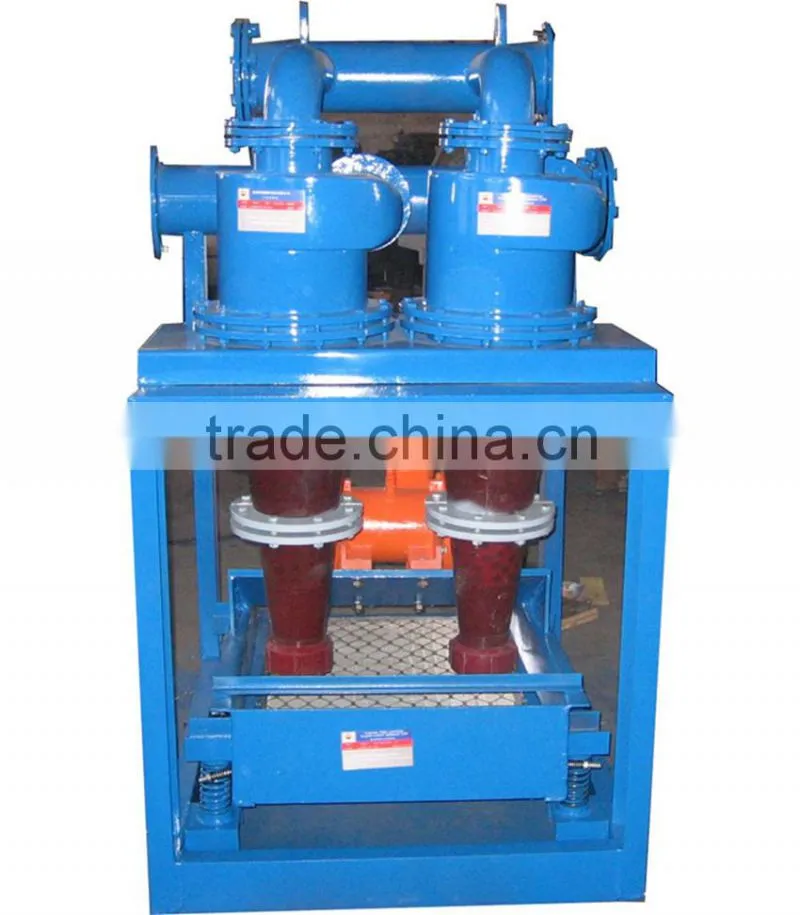 Low price!! Oilfield drilling mud Desander , oilfield machinery